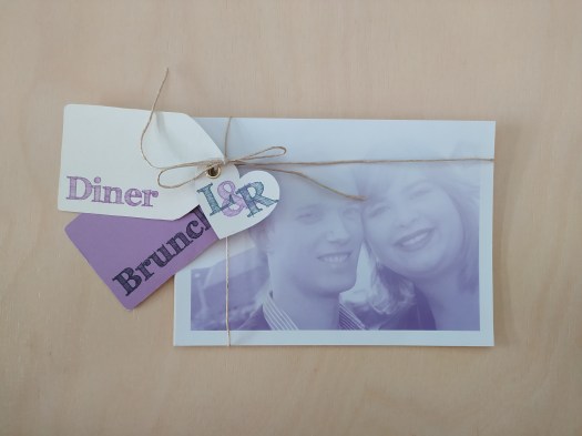 Faire-parts de mariage&nbsp;L&R