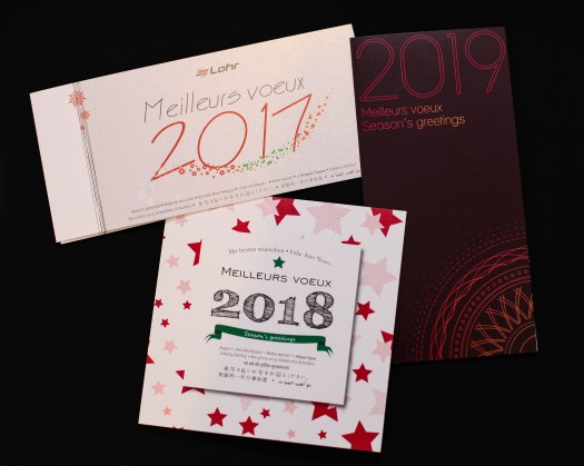 Cartes de vœux&nbsp;Lohr