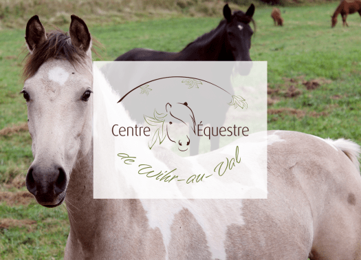 Logo &laquo;&nbsp;centre équestre de Wihr-au-Val&nbsp;&raquo;